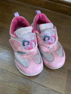 ディズニープリンセス スニーカー ピンク 18 女の子 キッズ 靴 シューズ