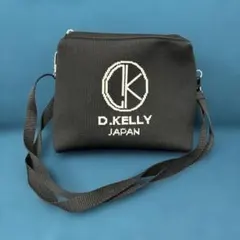 D.KELLY ブラックショルダーバッグ