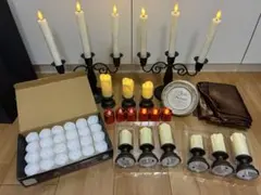 無炎ランプセット 結婚式 ウェルカムスペース 卓上装飾 5000円相当