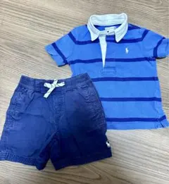 ラルフローレンのセット販売！ポロシャツとショートパンツセット