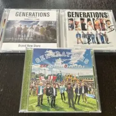 GENERATIONS CD 3枚セット