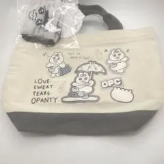 おぱんちゅうさぎ ミニトートバッグ ハンドバック 巾着付きのサムネイル