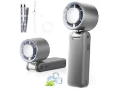 ハンディファン 携帯扇風機 冷却プレート付き 熱中症予防 手持ち 持ち運び