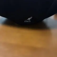 新品未使用　KANGOLカンゴール　ハンチング帽　ブラック　M