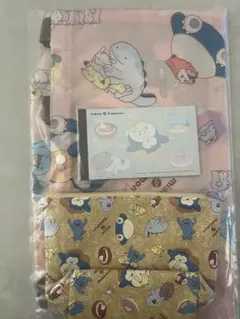 ミスド ポケモンコラボ 福袋エコバッグ ポーチ メモ帳
