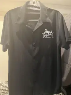 HYSTERIC GLAMOUR　オープンカラーシャツ　黒　Mのサムネイル