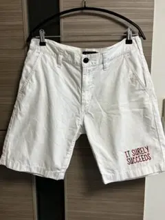 Rough&Swell ラフアンドスウェル ショートパンツ 白 M