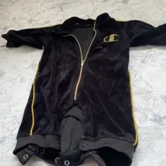 Champion ブラックロンパース