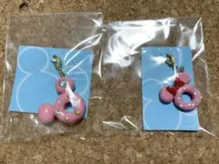 ミッキーマウス&ミニーマウス　ドーナッツ　ディズニーチャーム