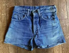 Levi’s ビッグE 赤タブ ヴィンテージ デニムショーツ