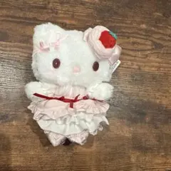 サンリオ　いちごホイップケーキ　マスコットバッグチャーム　ハローキティ 新品