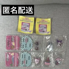 ちいかわ　サンリオ　レイヤーアクリルスタンド　モモンガ×クロミ 古本屋×マイメロ