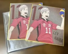 ハイキュー展　ゴミ捨て場の決戦　灰羽リエーフ　ミニ色紙