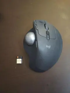 Logicool MX ERGO トラックボール 本体 傾斜台付き - メルカリ