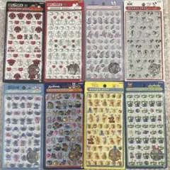 8点セット正規品　ボンボンドロップシールミニminiディズニー