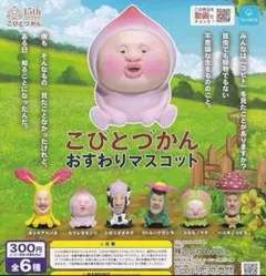 こびとづかん おすわりマスコット　全6種　フルコンプセット
