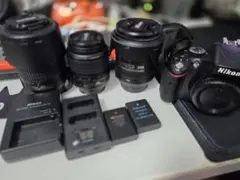 Nikon D5100 レンズ3本セット シャッター回数約4,389回 Nikon D5100 レンズ3本セット シャッター回数約4,389回 - メルカリ