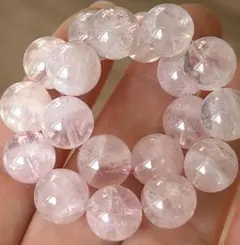 ヒマラヤ水晶 エネルギーが強いパワーストーン 男女兼用ブレスレット