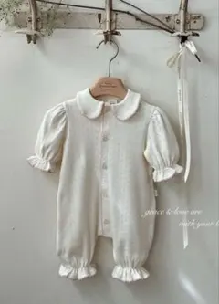 Ciel de bébé 長袖hana picot lace suit pinkのサムネイル