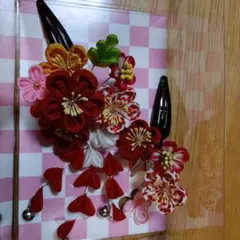 七五三用花モチーフヘアアクセサリー