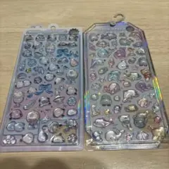 ボンボンドロップシール　シマエナガ　らめーるボンボン