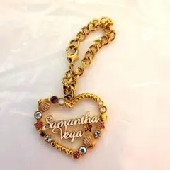 美品❤️サマンサタバサ❤️チャーム　キーホルダーハート＆貝殻のサムネイル