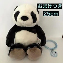 anan30周年記念パンダぬいぐるみ 青いリボン付き - メルカリ