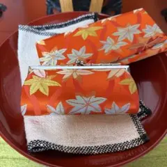 ⭐︎和風小物⭐︎札入れ　がまぐちセット