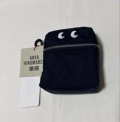 UNIQLO アニヤハインドマーチ エコバッグ　Navy