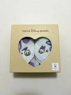 東京ディズニーリゾート ドナルド＆デイジー　今治タオルハンカチセット