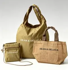 お得な２点セット DEAN & DELUCAトートバッグ サコッシュ エコバッグのサムネイル