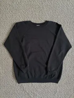 古着 Hanes スウェット トレーナー USA製 90s 黒 ブラックのサムネイル