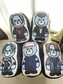 BIGBANG クランク フェイスぬいぐるみ クッション 3点セット - メルカリ