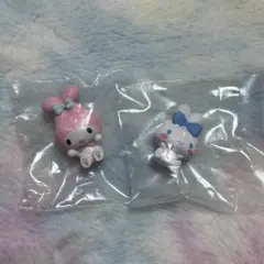 サンリオ　なりきりうさぎさんフィギュア　マイメロ シナモロール