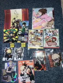 ヒロアカ　クリアファイル　ステッカー　アクリル　まとめ売り