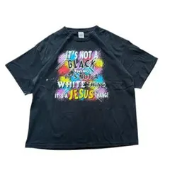 US古着 DELTA JESUSグラフィック両面プリント 2XL