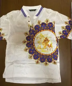 J's ジャンボ尾崎モデル　ポロシャツ　LL 美品 J'sジャンボ尾崎 ブリヂストン ゴルフ半袖 ポロシャツ XL 白 日本