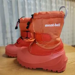 mont-bell　１７cm　オレンジ色　スノーブーツ