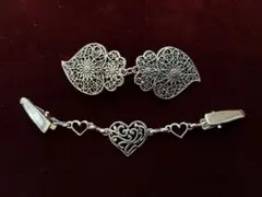 ストール マフラー カーディガン クリップ２個セット R-4