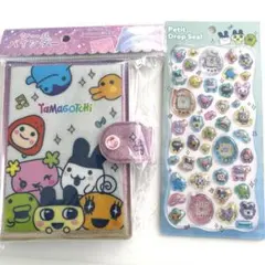 【正規品】たまごっち　プチドロップシール　シール帳　セット