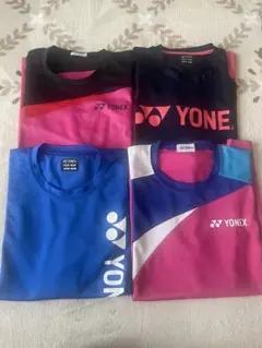 YONEX バドミントン 半袖シャツ 4枚セット
