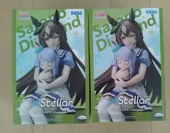 【新品未開封】ウマ娘 サトノダイヤモンド おすわりVer.フィギュア 2体セットのサムネイル