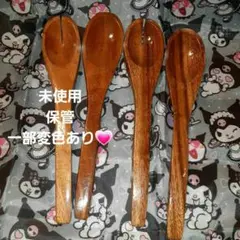 タイのお土産　サラダ木製スプーン大　脱プラスチック　土いじり♡シャベル　一部訳有