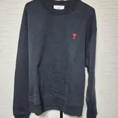 ami AMI DE COEUR SWEATSHIRT ブラックのサムネイル
