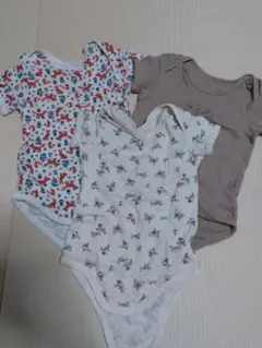 ロンパース　半袖　3点セット　90cm