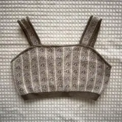 petit main ニットビスチェ 90cm