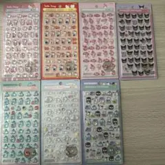 (正規品)ボンボンドロップシールサンリオmini 7種セット