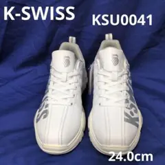 K-SWISSレディーススニーカー KSU0041 WH/SL 24.0cmのサムネイル