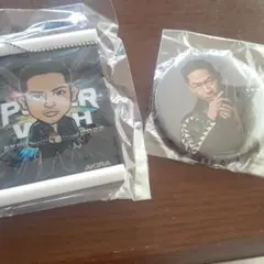 EXILE AKIRA タペストリー 缶バッチ