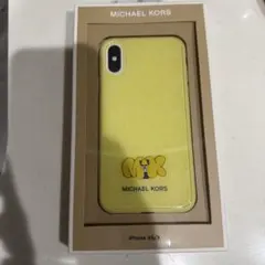 MICHAEL KORS iPhone XS/X ケース イエローのサムネイル